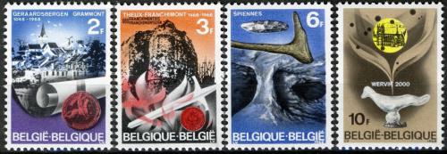 Potovn znmky Belgie 1968 Belgick djiny Mi# 1503-06