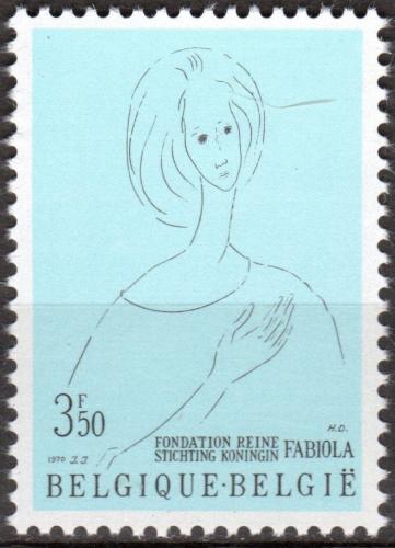 Poštovní známka Belgie 1970 Královna Fabiola Mi# 1605
