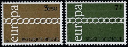 Poštovní známky Belgie 1971 Evropa CEPT Mi# 1633-34