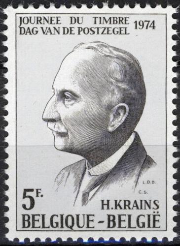 Poštovní známka Belgie 1974 Hubert Krains, sektretáø UPU Mi# 1765