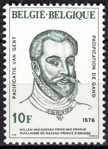 Poštovní známka Belgie 1976 Vilém I. Nasavsko-Dillenburský Mi# 1876