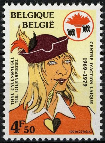 Poštovní známka Belgie 1979 Till Eulenspiegel Mi# 1975