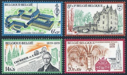 Poštovní známky Belgie 1979 Výroèí a události Mi# 1992-95