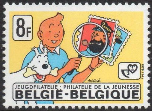 Poštovní známka Belgie 1979 Mládež a filatelie Mi# 1996