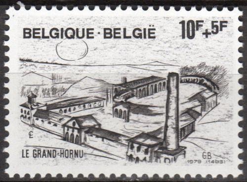 Poštovní známka Belgie 1979 Le Grand-Hornu u Mons Mi# 2002