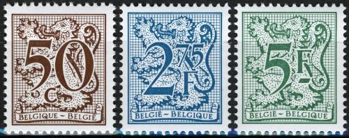 Poštovní známky Belgie 1979 Heraldický lev Mi# 2010-12