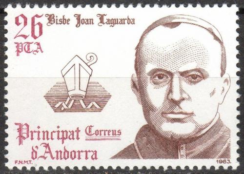 Poštovní známka Andorra Šp. 1983 Kníže Joan Josep Laguarda i Fenollera Mi# 172