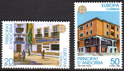 Poštovní známky Andorra Šp. 1990 Evropa CEPT, pošta Mi# 214-15