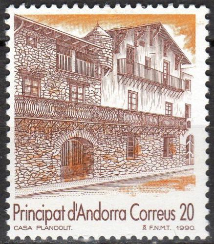 Poštovní známka Andorra Šp. 1990 Muzeum Plandolit, Ordino Mi# 217
