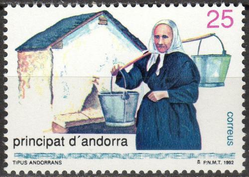 Poštovní známka Andorra Šp. 1992 Selka Mi# 225