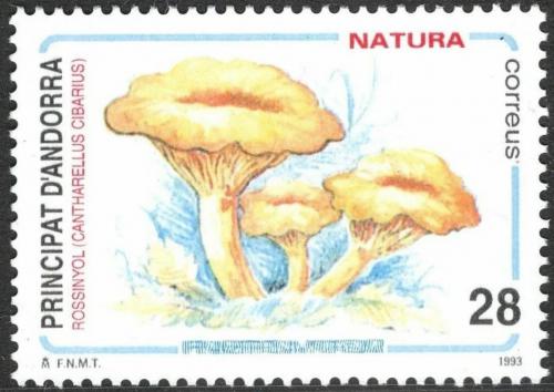 Poštovní známka Andorra Šp. 1993 Liška obecná Mi# 231