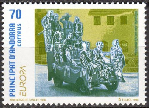 Poštovní známka Andorra Šp. 1998 Evropa CEPT, národní svátky Mi# 259
