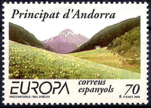 Poštovní známka Andorra Šp. 1999 Evropa CEPT, národní parky Mi# 267
