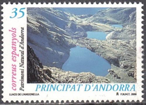 Poštovní známka Andorra Šp. 2000 Jezero Angonella Mi# 272