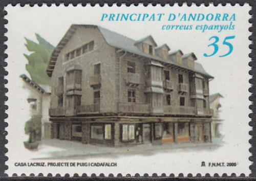 Poštovní známka Andorra Šp. 2000 Casa Lacruz, Andorra la Vella Mi# 273