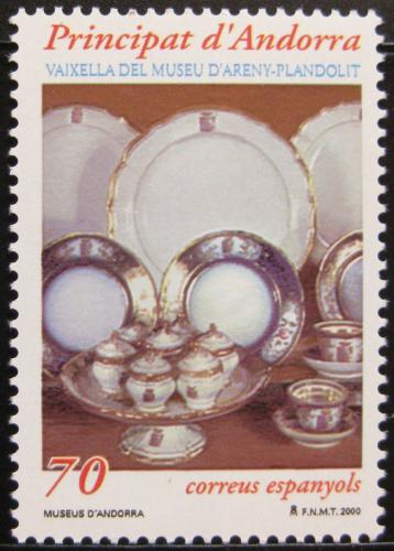 Poštovní známka Andorra Šp. 2000 Exponáty muzea  Plandolit, Ordino Mi# 274