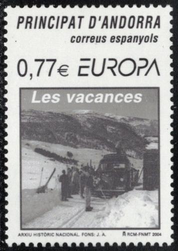 Poštovní známka Andorra Šp. 2004 Evropa CEPT, prázdniny Mi# 312