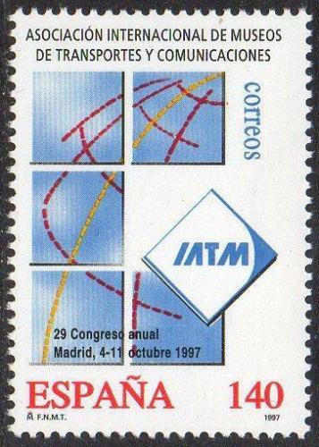 Potovn znmka panlsko 1997 Kongres dopravnch muze Mi# 3352 - zvtit obrzek