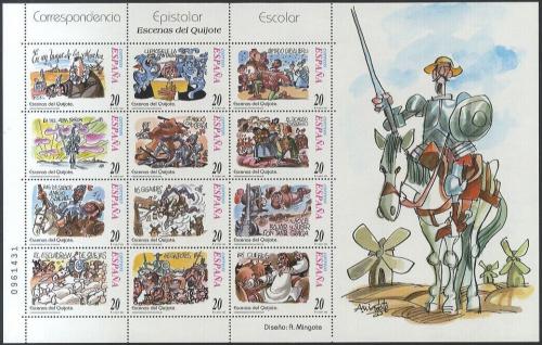 Potovn znmky panlsko 1998 Don Quijote de la Mancha Mi# 3398-3410
