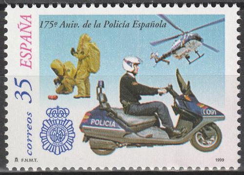 Poštovní známka Španìlsko 1999 Policie, 175. výroèí Mi# 3458