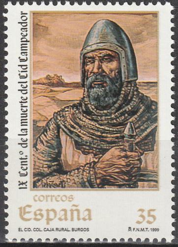 Potovn znmka panlsko 1999 El Cid Mi# 3488 - zvtit obrzek