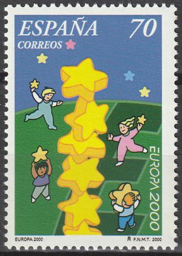 Poštovní známka Španìlsko 2000 Evropa CEPT Mi# 3540