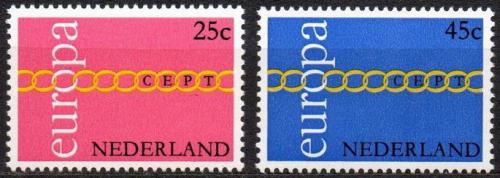 Poštovní známky Nizozemí 1971 Evropa CEPT Mi# 963-64