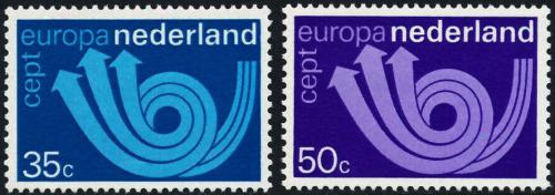 Poštovní známky Nizozemí 1973 Evropa CEPT Mi# 1011-12