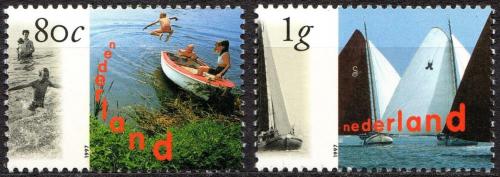 Potovn znmky Nizozem 1997 Vodn rekreace Mi# 1623-24