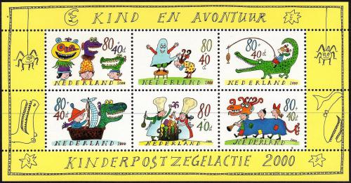 Poštovní známky Nizozemí 2000 Dìti a dobrodružství Mi# Block 67 Kat 6.50€
