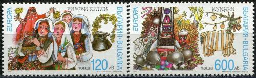 Poštovní známky Bulharsko 1998 Evropa CEPT, národní svátky Mi# 4332-33