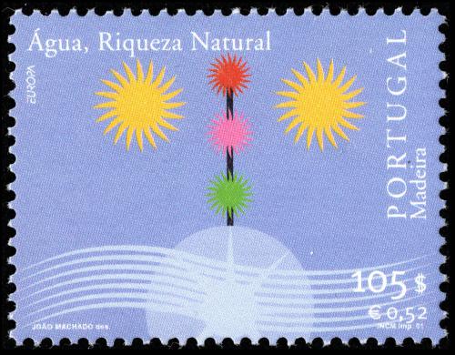 Potovn znmka Madeira 2001 Evropa CEPT, voda Mi# 212 - zvtit obrzek