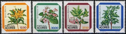 Poštovní známky Azory 1983 Kvìtiny Mi# 358-61 Kat 5€