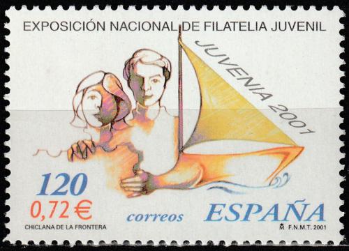 Poštovní známka Španìlsko 2001 Výstava JUVENIA ’01 Mi# 3614