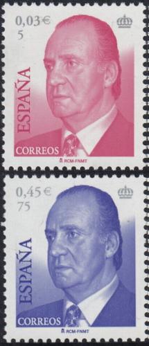 Poštovní známky Španìlsko 2001 Král Juan Carlos I. Mi# 3639-40