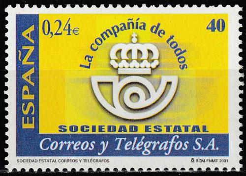 Poštovní známka Španìlsko 2001 Pošta Mi# 3651