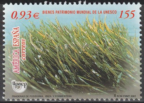 Poštovní známka Španìlsko 2001 Posidonie moøská Mi# 3655