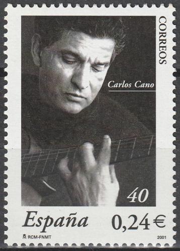 Poštovní známka Španìlsko 2001 Carlos Cano Mi# 3676