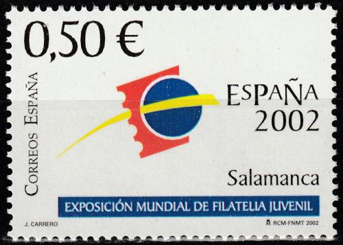 Potovn znmka panlsko 2002 Vstava ESPAÑA 02, Salamanca Mi# 3791
