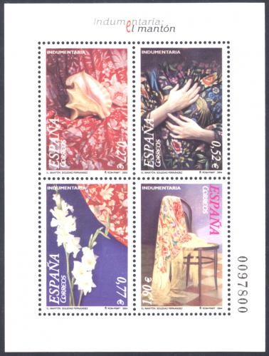 Poštovní známky Španìlsko 2004 Móda Mi# Block 137