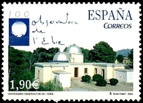 Poštovní známka Španìlsko 2004 Observatoø v Roquetes, 100. výroèí Mi# 4000