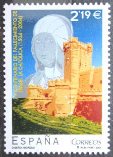 Poštovní známka Španìlsko 2004 Isabela Kastilská a pevnost Mi# 4004