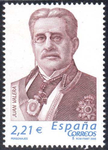 Poštovní známka Španìlsko 2005 Juan Valera, spisovatel a politik Mi# 4042