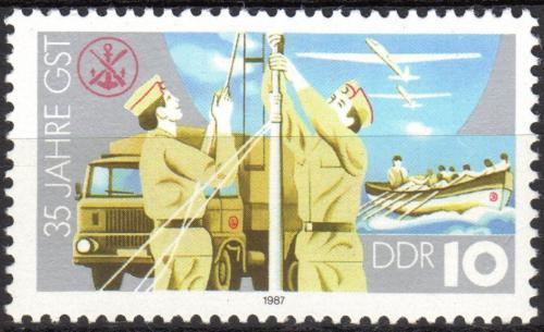 Poštovní známka DDR 1987 Sport a technika Mi# 3117