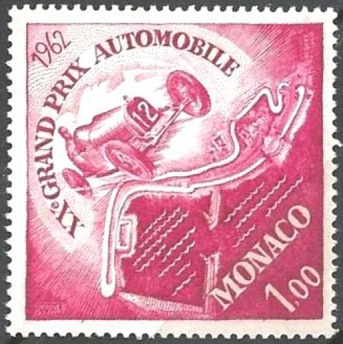 Poštovní známka Monako 1962 Grand Prix Monaco Mi# 687