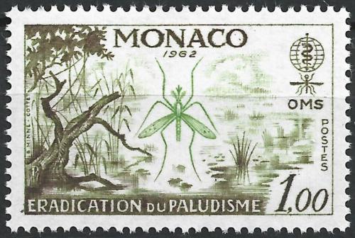 Poštovní známka Monako 1962 Boj proti malárii Mi# 692