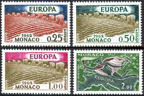 Poštovní známky Monako 1962 Evropa CEPT Mi# 695-98