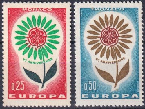 Poštovní známky Monako 1964 Evropa CEPT Mi# 782-83