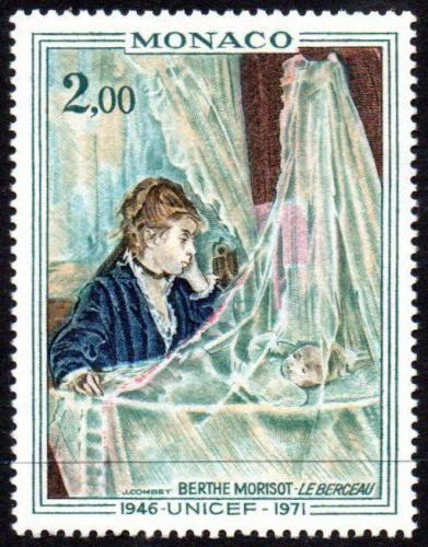 Poštovní známka Monako 1972 Umìní, Berthe Morisot Mi# 1032