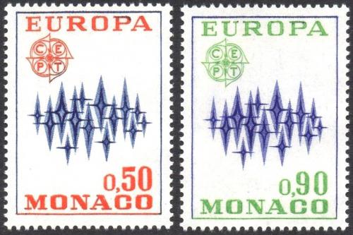 Poštovní známky Monako 1972 Evropa CEPT Mi# 1038-39